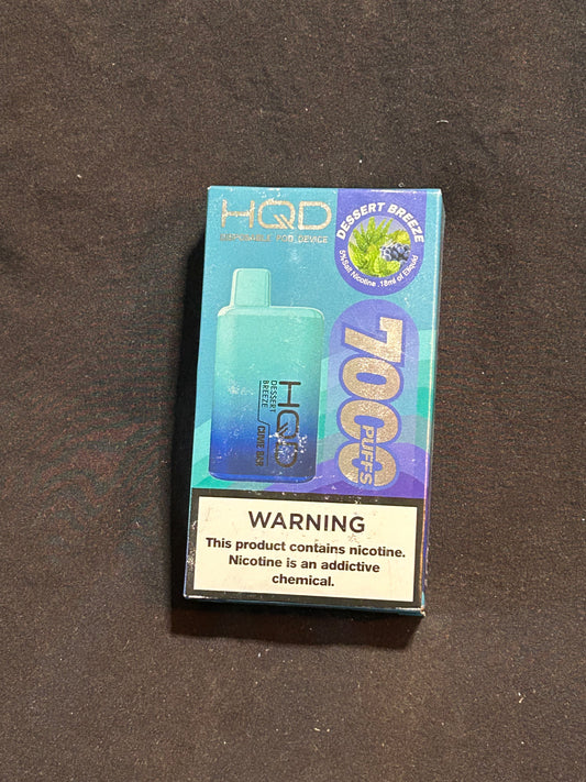 HQD 7000 puffs